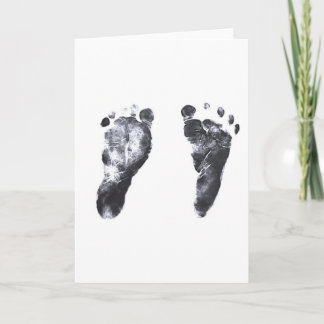 Carte Empreintes de Bébé
