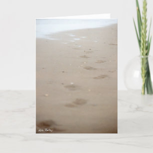 Carte empreintes - Fußspuren