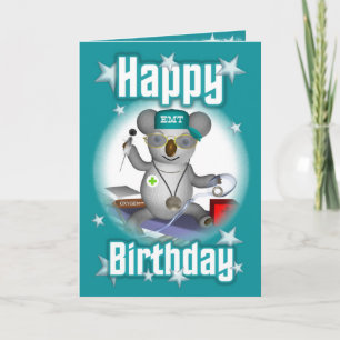 Carte EMT Anniversaire Koala