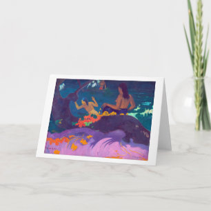 Carte En bord de mer, Gauguin