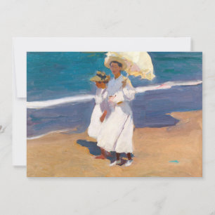 Carte En bord de mer   Joaquín Sorolla