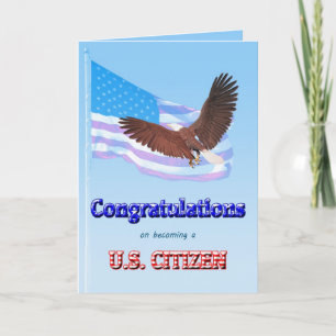Carte En devenir un citoyen américain