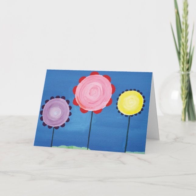 Carte En Fleur-Sarah (Devant)