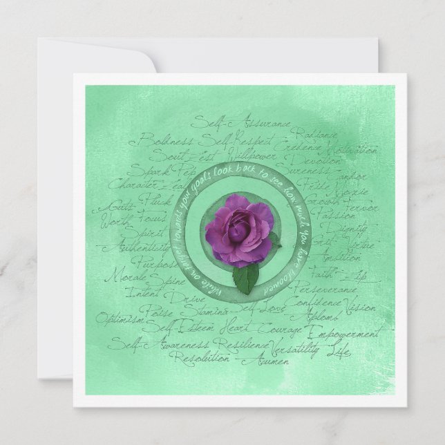 Carte En floraison (Devant)