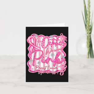 Carte En Octobre, Nous Portons Pink Breast Cancer Sensib