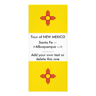 Carte en rack avec Drapeau du Nouveau-Mexique, Éta