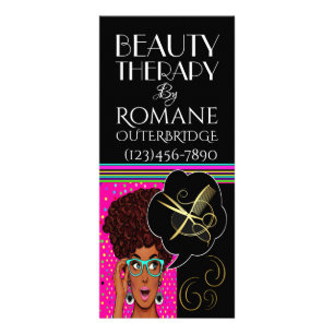 Carte en rack pour salon de coiffure - Voir retour