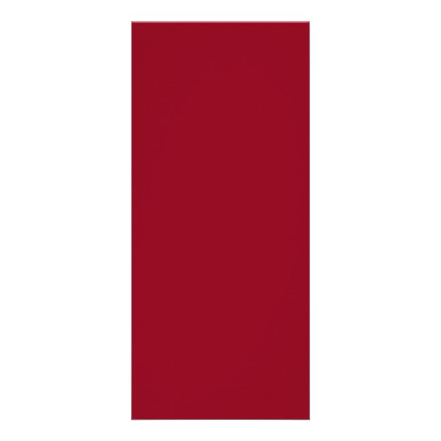 Carte en rack rouge marron foncé (Devant)