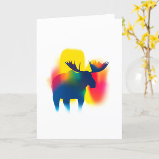 Carte en silhouette de peinture en vaporisateur co