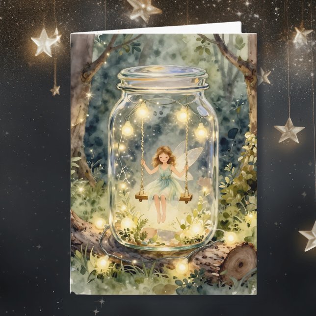 Carte Enchanted Fairy Themed | Thinking About You (Créateur téléchargé)