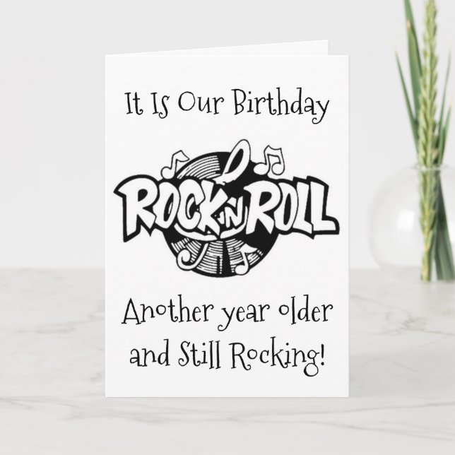 CARTE ENCORE "DANSER" SUR NOTRE "ANNIVERSAIRE MUTUEL" (Devant)