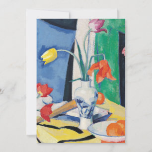 Carte Encore la vie avec les tulipes Samuel John Peplo