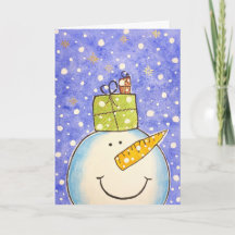 EncourageMe Bonhomme de neige
