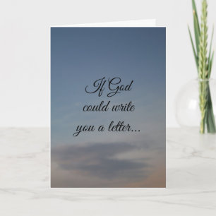 Carte Encouragement à l'inquiétude