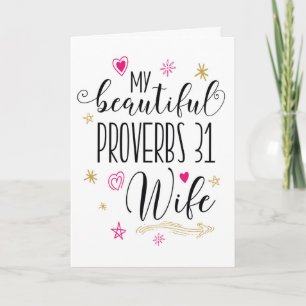 Carte Encouragement d'épouse, religieux - épouse des