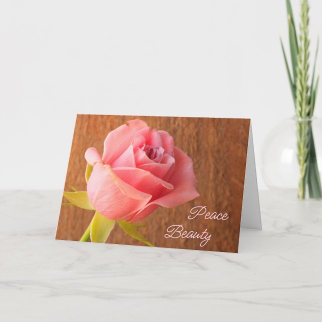 Carte Encouragement des roses - Bien s'améliorer (Devant)