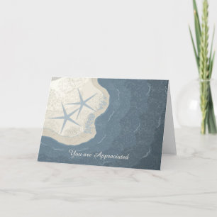 Carte Encouragement du sable et du rivage