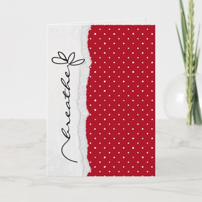 Carte encouragement soutien fleur marguerite (Devant)