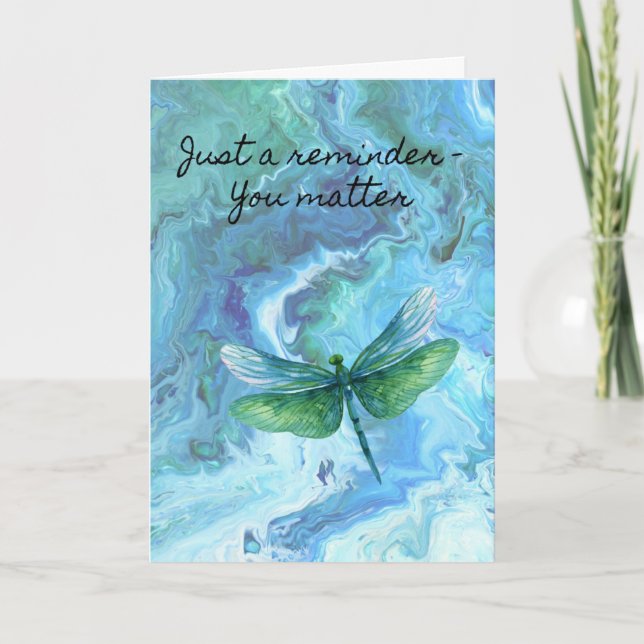 Carte Encouragement support (Devant)