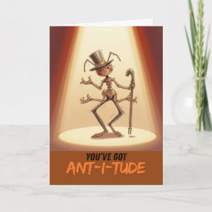Carte Encouragement Vous avez une attitude rebelle Garde
