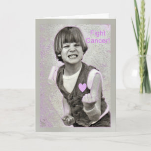 Carte Encouragemet de Cancer de combat