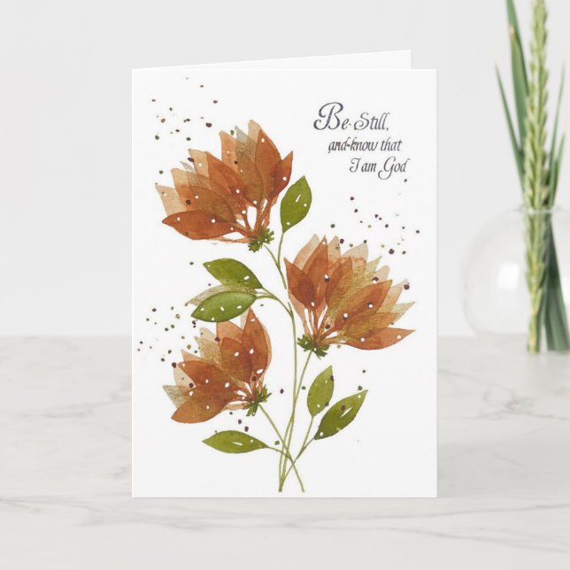 Carte Encouragez-moi à "être encore et à savoir" (Devant)