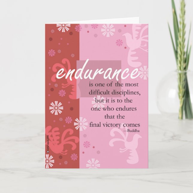 Carte Endurance (Devant)