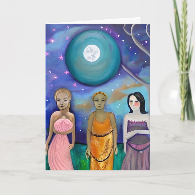 Carte Énergie de la Lune | Oeuvre céleste (Devant)