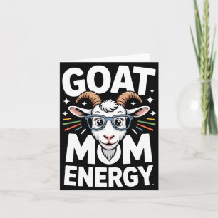 Carte Énergie de maman chèvre Gles Spectacle Amusement C
