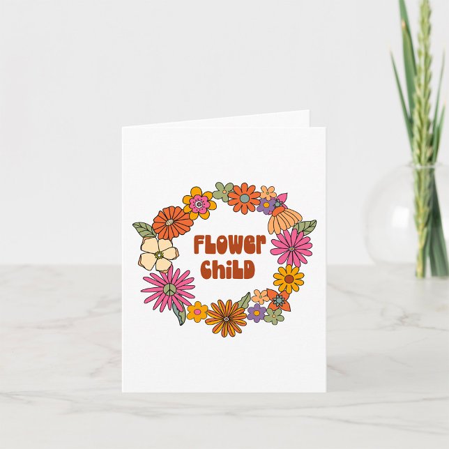 Carte Enfant à fleurs (Créateur téléchargé)