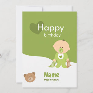 Carte enfant anniversaire