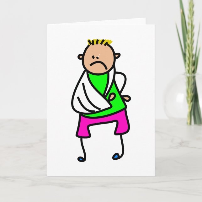 Carte Enfant blessé (Devant)