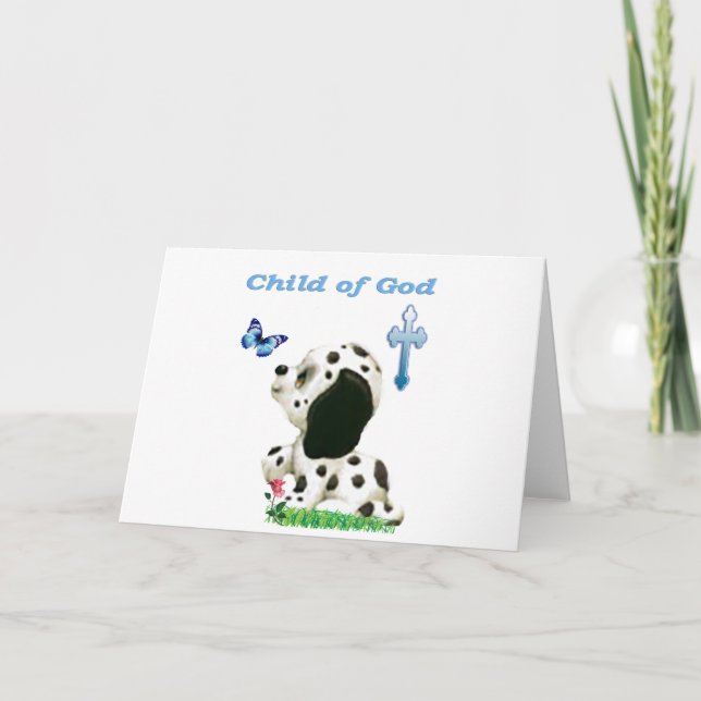 Carte Enfant de Dieu (Devant)