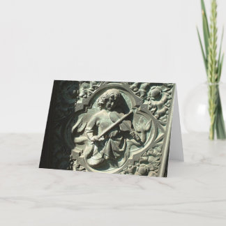 Carte Enfant jouant au violon