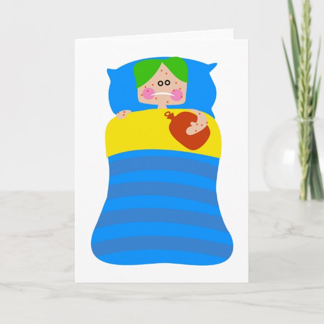 Carte Enfant malade (Devant)