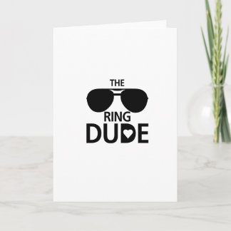 Carte Enfants de type d'anneau - mariage de porteur