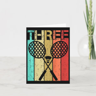 Carte Enfants Dminton 3 Anniversaire Garçon fille Dminto