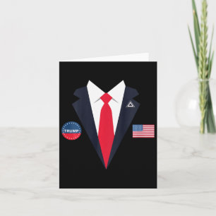Carte Enfants Funny Trump Halloween Costume Président de