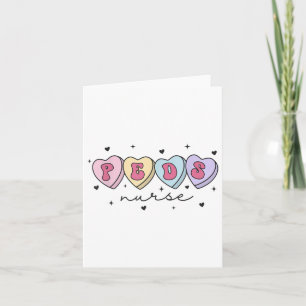 Carte Enfants Infirmière Valentines Coeur de jour Infirm