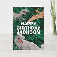 Enfants Jurassic Trex Dino Dinosaur Anniversaire