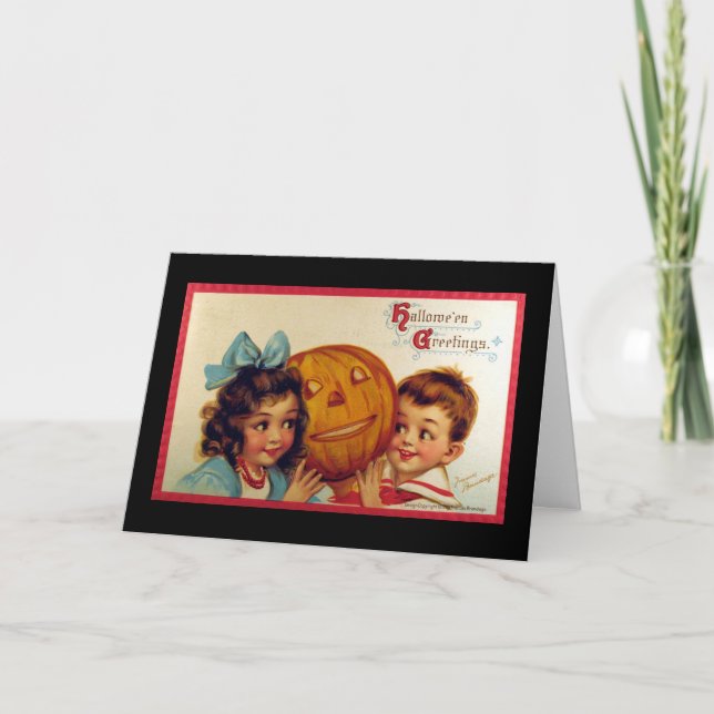 Carte Enfants mignons (Devant)