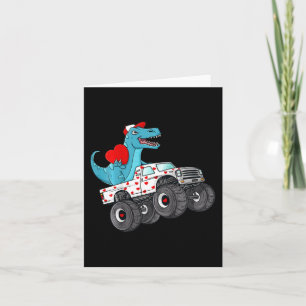 Carte Enfants Valentines Jour T Rex équitation Monster T