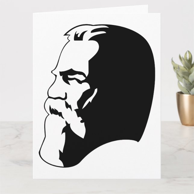 Carte Engels, communisme, socialisme, Union soviétique (Petite plante)