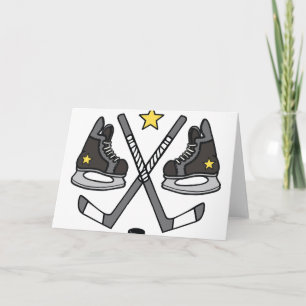 Carte . Engin de hockey sur glace