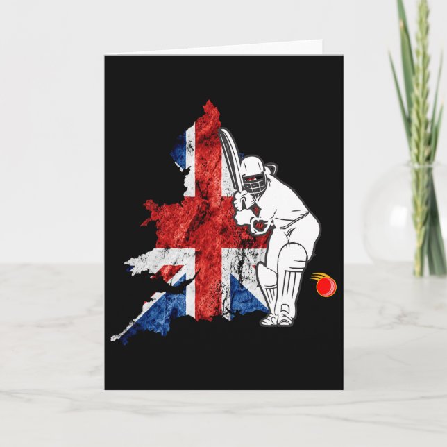 Carte England Cricket T Shirt  (Devant)