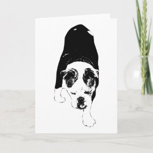 Carte Enjambée audacieuse du chien envoie une autonomisa