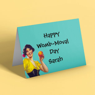 Carte Enlèvement d'hystérectomie amusant