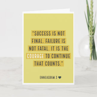 Carte Enneagram 3- L'Acteur