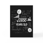Enseignant de mathématiques Anniversaires de 50 an