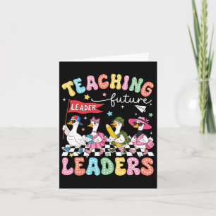 Carte Enseigner aux futurs leaders Professeur Dinde Foll